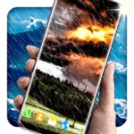 Logo of Rain Drops Live Wallpaper android Application 